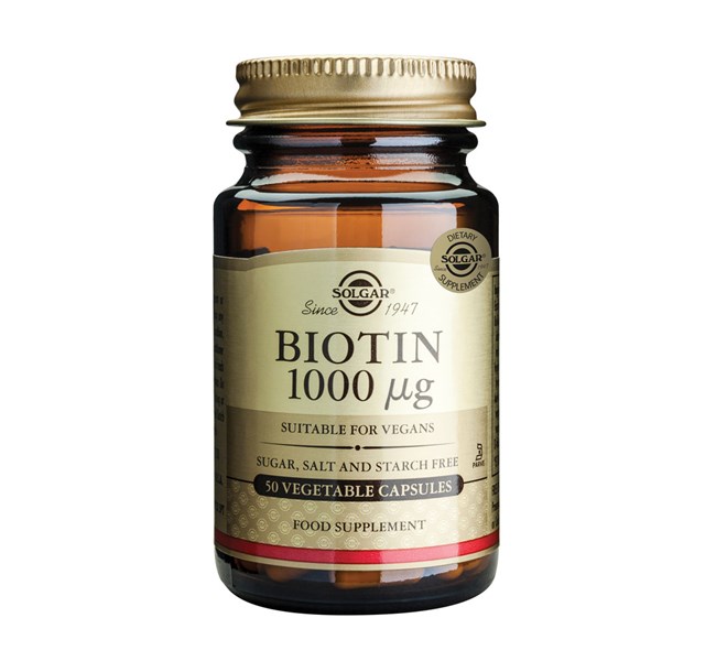 Solgar Biotin 1000ug 50 Capsules